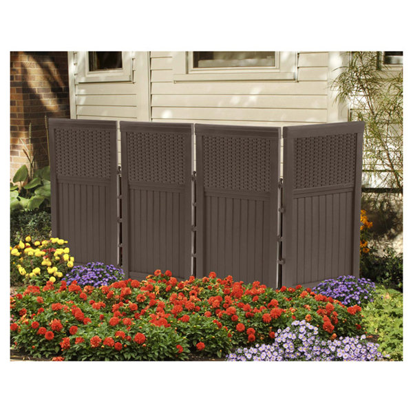 Suncast 3.5 ft. H x 2 ft. W Vinyl Privacy Screen & Reviews Wayfair